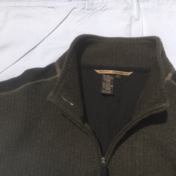 Royal Robbins Sweater-Jacket.  Men's size Large - Picture 2 of 3